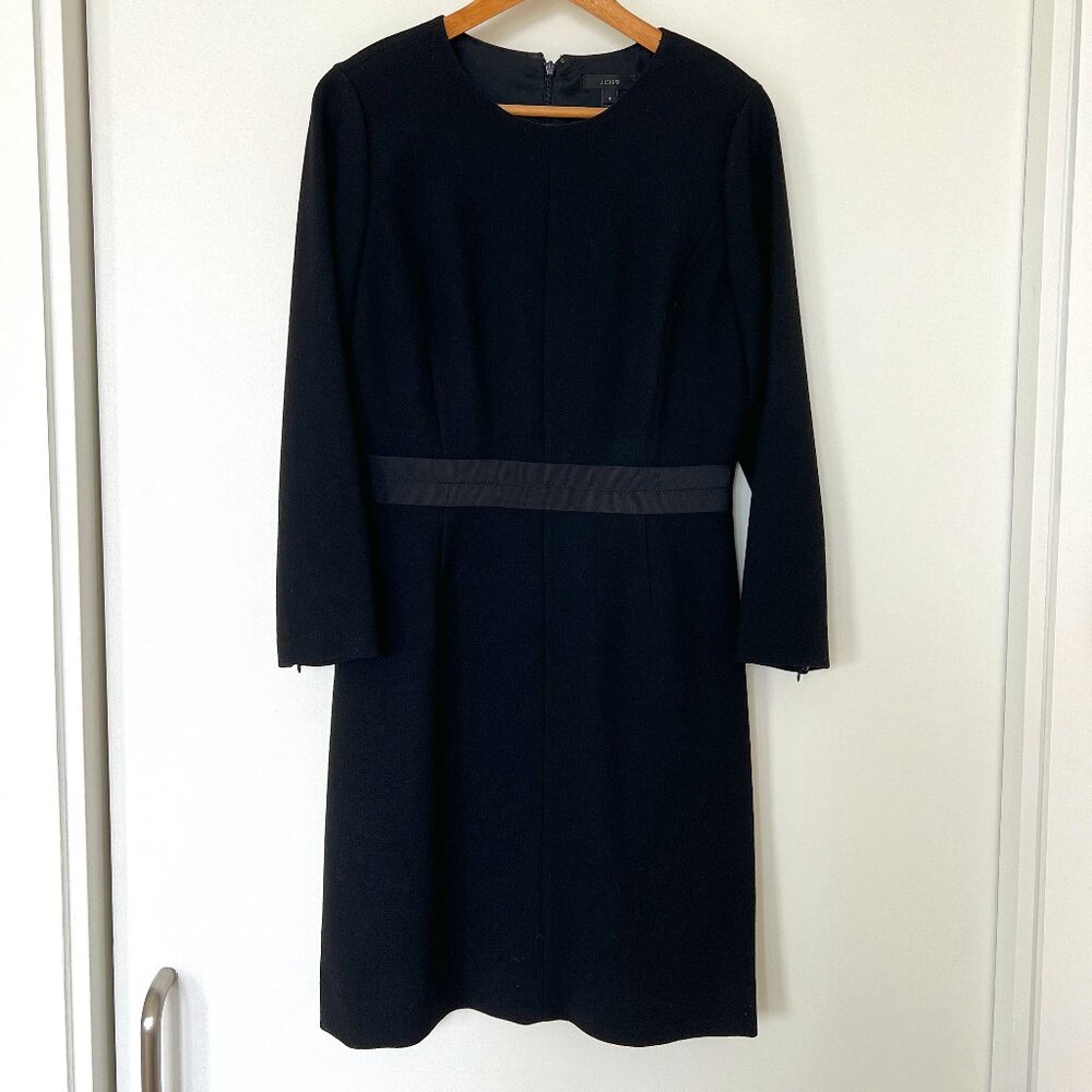 J. Crew Wool Crepe Dress